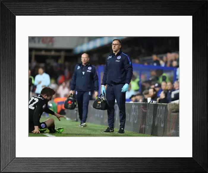 Framed Print : Brighton and Hove Albion vs. Queens Park Rangers: EFL Sky Bet Championship Clash at Loftus Road Stadium (07APR17) - Intense Action Framed Print : Brighton and Hove Albion vs. Queens Park Rangers: EFL Sky Bet Championship Clash at Loftus Road Stadium (07APR17) - Intense Action