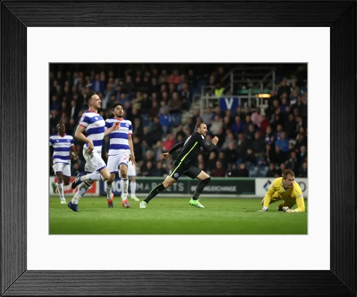 Framed Print : QPR vs Brighton and Hove Albion: Intense Championship Clash at Loftus Road Stadium (07APR17) Framed Print : QPR vs Brighton and Hove Albion: Intense Championship Clash at Loftus Road Stadium (07APR17)
