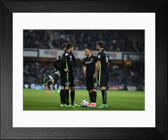 Framed Print : Intense Championship Showdown: QPR vs. Brighton & Hove Albion at Loftus Road (07APR17) Framed Print : Intense Championship Showdown: QPR vs. Brighton & Hove Albion at Loftus Road (07APR17)