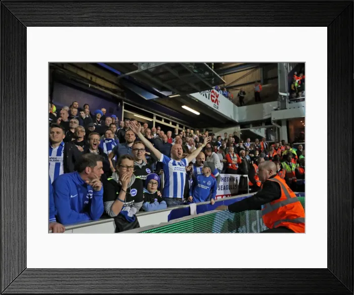 Framed Print : Championship Showdown: QPR vs. Brighton & Hove Albion at Loftus Road (07APR17) Framed Print : Championship Showdown: QPR vs. Brighton & Hove Albion at Loftus Road (07APR17)