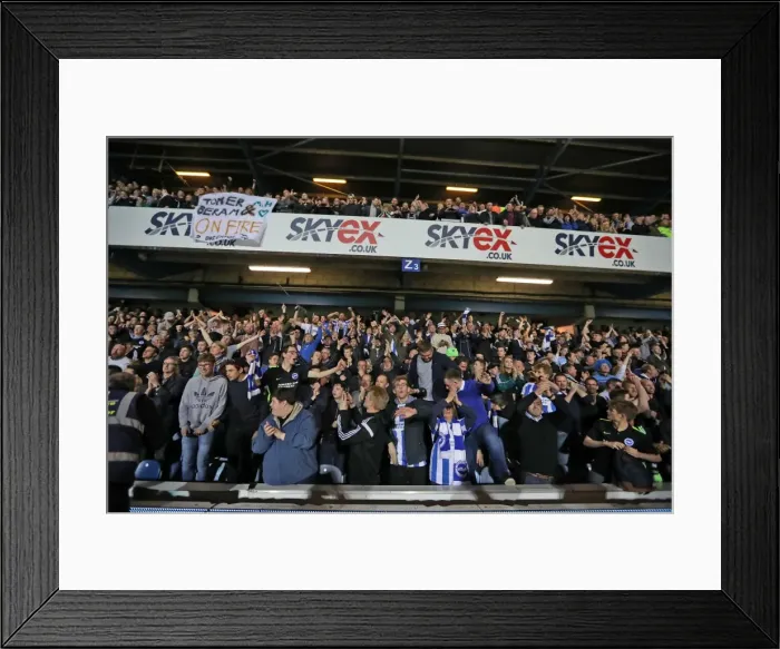 Framed Print : Brighton and Hove Albion vs. Queens Park Rangers: EFL Sky Bet Championship Showdown at Loftus Road Stadium (07APR17) Framed Print : Brighton and Hove Albion vs. Queens Park Rangers: EFL Sky Bet Championship Showdown at Loftus Road Stadium (07APR17)