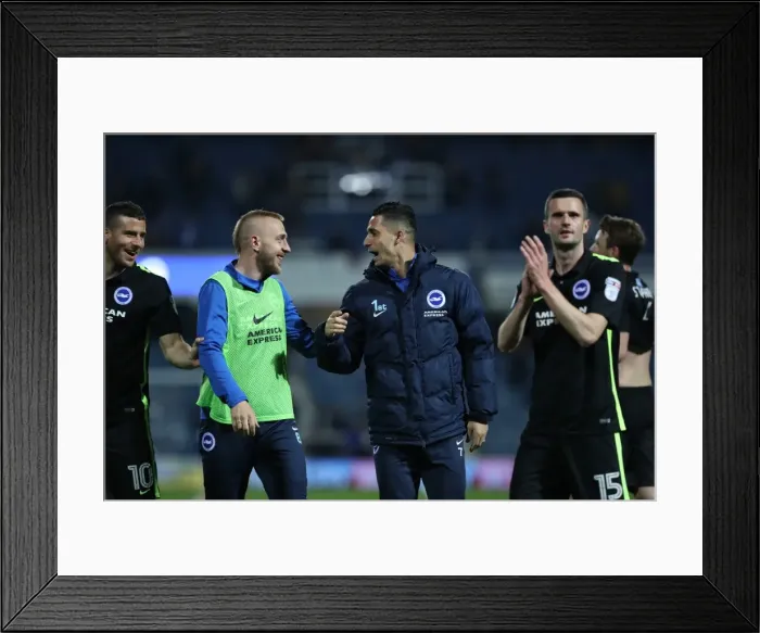 Framed Print : QPR vs. Brighton and Hove Albion: Championship Clash at Loftus Road (07APR17) Framed Print : QPR vs. Brighton and Hove Albion: Championship Clash at Loftus Road (07APR17)