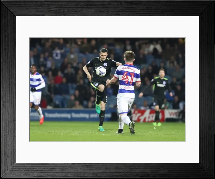 Framed Print : Intense Championship Showdown: QPR vs. Brighton & Hove Albion at Loftus Road (07APR17) Framed Print : Intense Championship Showdown: QPR vs. Brighton & Hove Albion at Loftus Road (07APR17)