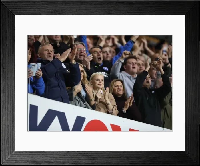 Framed Print : QPR vs. Brighton & Hove Albion: Clash in the EFL Sky Bet Championship (07APR17)