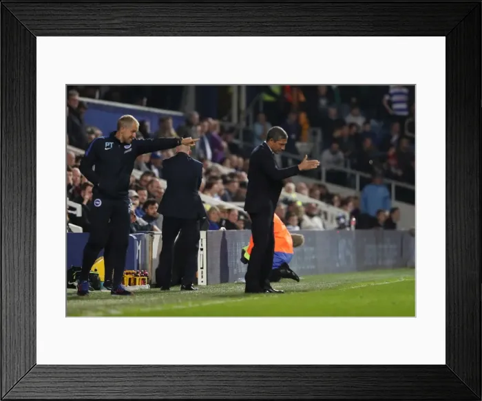 Framed Print : Championship Showdown: QPR vs. Brighton and Hove Albion at Loftus Road (07APR17) Framed Print : Championship Showdown: QPR vs. Brighton and Hove Albion at Loftus Road (07APR17)