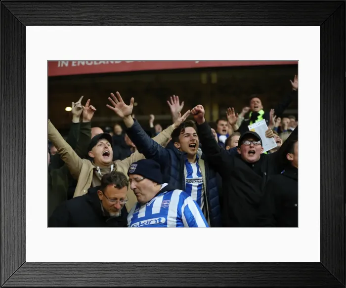 Framed Print : Brighton & Hove Albion Fans Unwavering Passion at Wolverhampton Wanderers Championship Showdown (April 2017) Framed Print : Brighton & Hove Albion Fans Unwavering Passion at Wolverhampton Wanderers Championship Showdown (April 2017)
