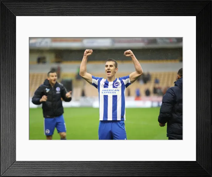 Framed Print : Championship Clash: Wolverhampton Wanderers vs. Brighton and Hove Albion at Molineux Stadium (April 2017) Framed Print : Championship Clash: Wolverhampton Wanderers vs. Brighton and Hove Albion at Molineux Stadium (April 2017)
