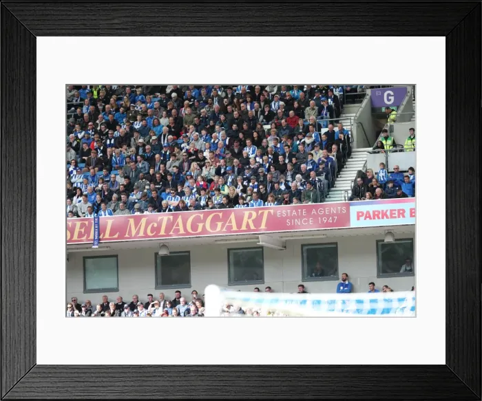 Framed Print : Brighton and Hove Albion Fans in Full Force: EFL Sky Bet Championship Clash vs. Wigan Athletic (17APR17) Framed Print : Brighton and Hove Albion Fans in Full Force: EFL Sky Bet Championship Clash vs. Wigan Athletic (17APR17)