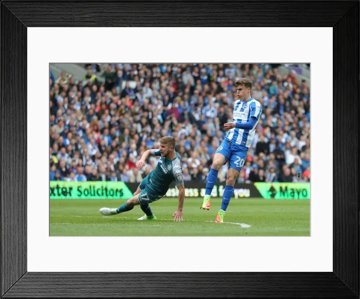 Framed Print : Brighton and Hove Albion vs. Wigan Athletic: A Fierce EFL Sky Bet Championship Clash at the American Express Community Stadium (17APR17) Framed Print : Brighton and Hove Albion vs. Wigan Athletic: A Fierce EFL Sky Bet Championship Clash at the American Express Community Stadium (17APR17)