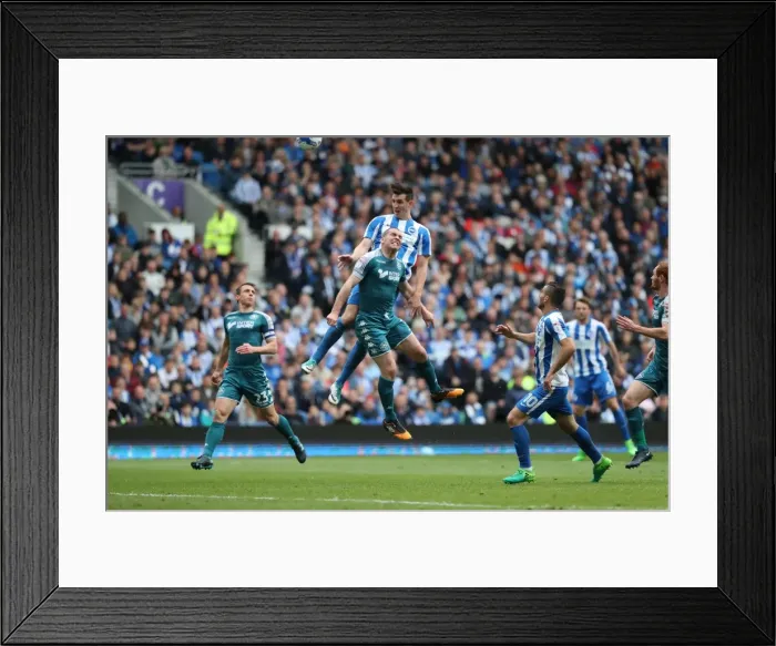 Framed Print : Brighton and Hove Albion vs. Wigan Athletic: EFL Sky Bet Championship Showdown at American Express Community Stadium (April 17, 2017) Framed Print : Brighton and Hove Albion vs. Wigan Athletic: EFL Sky Bet Championship Showdown at American Express Community Stadium (April 17, 2017)