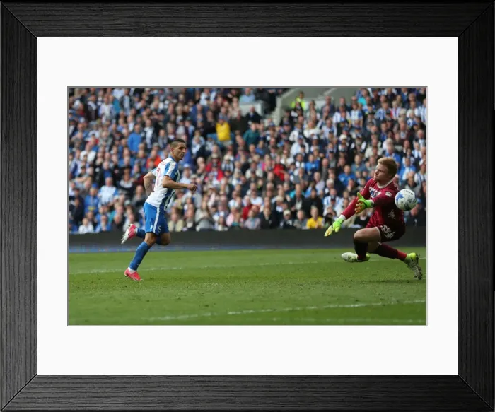 Framed Print : Brighton and Hove Albion vs. Wigan Athletic: A Fierce EFL Sky Bet Championship Clash at the American Express Community Stadium (17APR17) Framed Print : Brighton and Hove Albion vs. Wigan Athletic: A Fierce EFL Sky Bet Championship Clash at the American Express Community Stadium (17APR17)