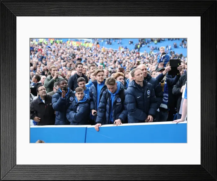 Framed Print : Brighton and Hove Albion vs. Wigan Athletic: A Fierce EFL Sky Bet Championship Clash at the American Express Community Stadium (17APR17) Framed Print : Brighton and Hove Albion vs. Wigan Athletic: A Fierce EFL Sky Bet Championship Clash at the American Express Community Stadium (17APR17)