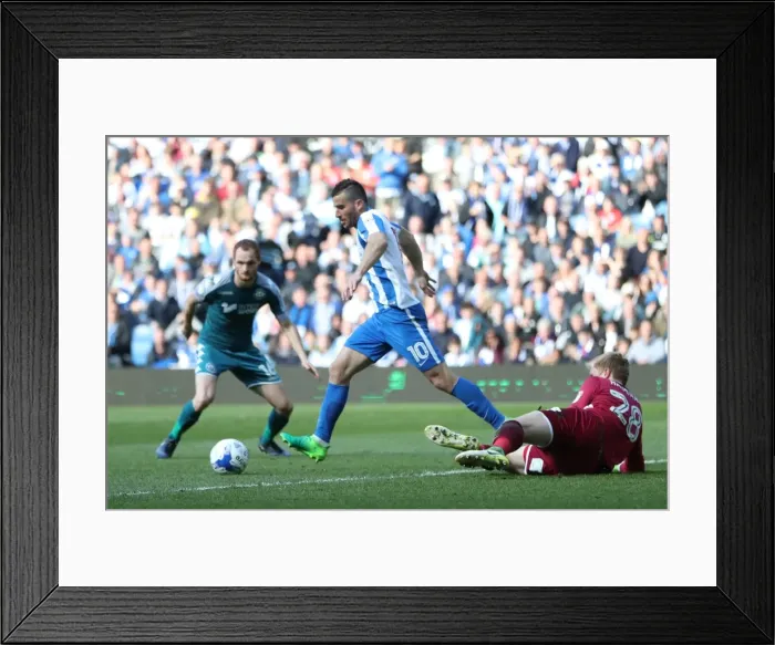 Framed Print : Brighton and Hove Albion vs. Wigan Athletic: A Fierce EFL Sky Bet Championship Clash at the American Express Community Stadium (17APR17) Framed Print : Brighton and Hove Albion vs. Wigan Athletic: A Fierce EFL Sky Bet Championship Clash at the American Express Community Stadium (17APR17)