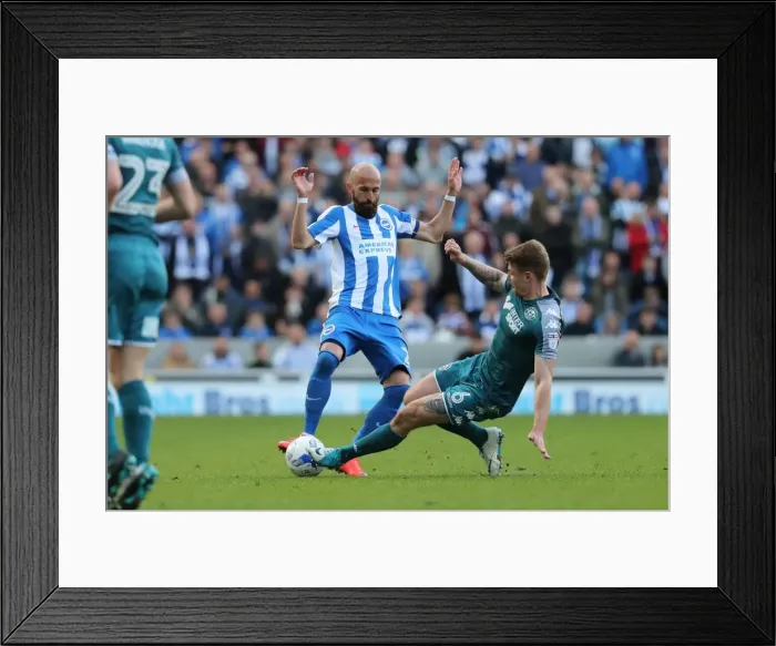 Framed Print : A Tight Championship Battle: Brighton and Hove Albion vs. Wigan Athletic (17APR17) Framed Print : A Tight Championship Battle: Brighton and Hove Albion vs. Wigan Athletic (17APR17)
