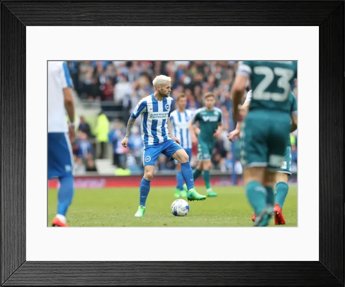 Framed Print : Brighton and Hove Albion vs. Wigan Athletic: A Championship Showdown at the American Express Community Stadium (17th April 2017) Framed Print : Brighton and Hove Albion vs. Wigan Athletic: A Championship Showdown at the American Express Community Stadium (17th April 2017)