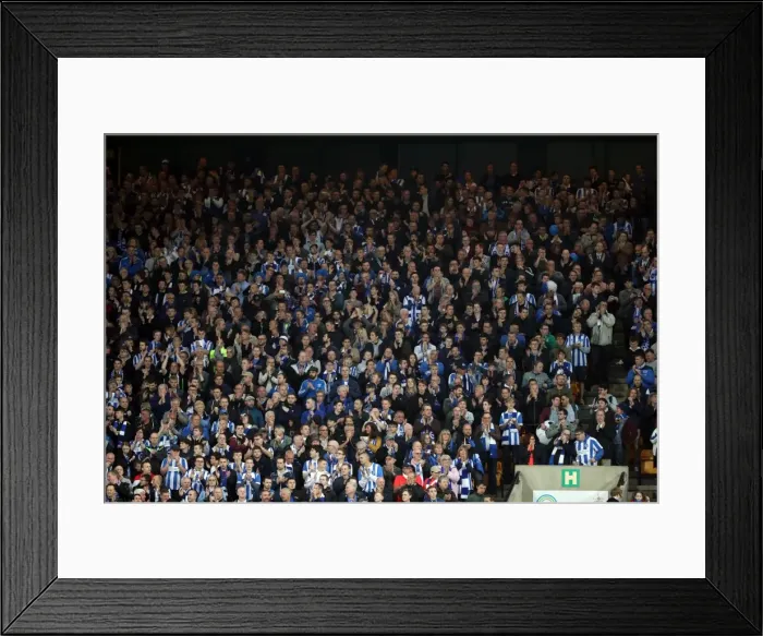 Framed Print : Brighton and Hove Albion Fans at Norwich City's Carrow Road Stadium, EFL Sky Bet Championship 2017 Framed Print : Brighton and Hove Albion Fans at Norwich City's Carrow Road Stadium, EFL Sky Bet Championship 2017