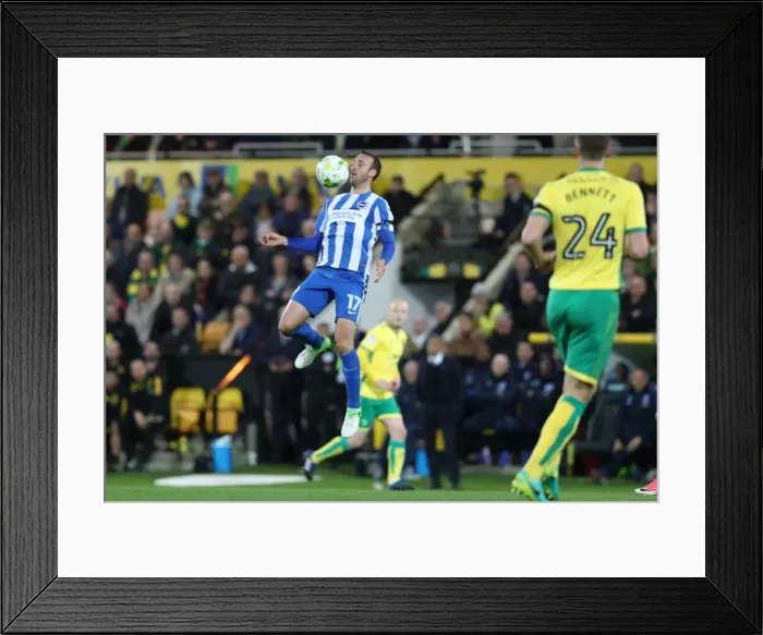 Framed Print : Championship Showdown: Norwich City vs. Brighton & Hove Albion at Carrow Road (21APR17) Framed Print : Championship Showdown: Norwich City vs. Brighton & Hove Albion at Carrow Road (21APR17)