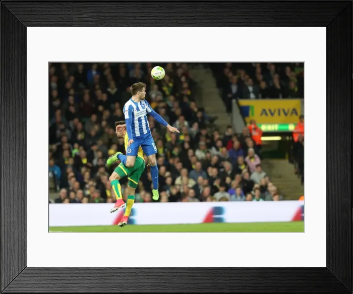 Framed Print : Brighton and Norwich: A Tight EFL Sky Bet Championship Battle at Carrow Road, April 2017 Framed Print : Brighton and Norwich: A Tight EFL Sky Bet Championship Battle at Carrow Road, April 2017