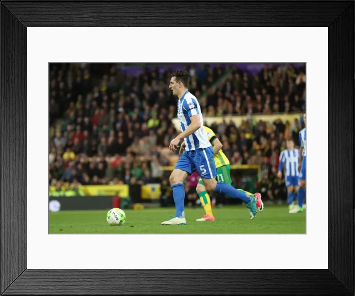 Framed Print : Intense EFL Championship Showdown: Norwich City vs. Brighton and Hove Albion at Carrow Road, April 2017 Framed Print : Intense EFL Championship Showdown: Norwich City vs. Brighton and Hove Albion at Carrow Road, April 2017