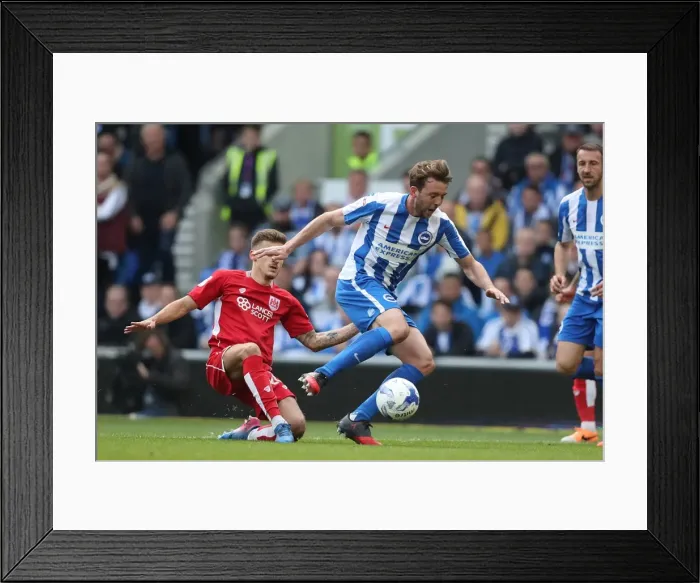 Framed Print : Dale Stephens: Central Midfield Battle in Brighton & Hove Albion vs. Bristol City, EFL Sky Bet Championship (29APR17) Framed Print : Dale Stephens: Central Midfield Battle in Brighton & Hove Albion vs. Bristol City, EFL Sky Bet Championship (29APR17)