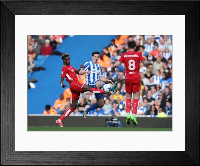 Framed Print : Intense Face-off: Lewis Dunk vs. Tammy Abraham in the EFL Championship Clash (29APR17) Framed Print : Intense Face-off: Lewis Dunk vs. Tammy Abraham in the EFL Championship Clash (29APR17)