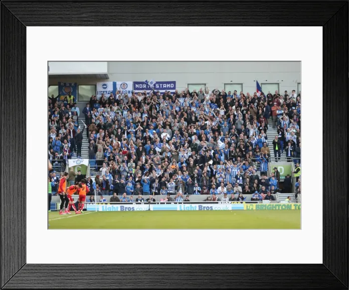 Framed Print : Thrilling Showdown: Brighton and Hove Albion vs. Bristol City in the EFL Sky Bet Championship (29APR17) Framed Print : Thrilling Showdown: Brighton and Hove Albion vs. Bristol City in the EFL Sky Bet Championship (29APR17)