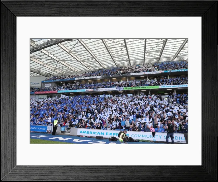 Framed Print : Thrilling EFL Sky Bet Championship Showdown: Brighton & Hove Albion vs. Bristol City (29APR17) - American Express Community Stadium