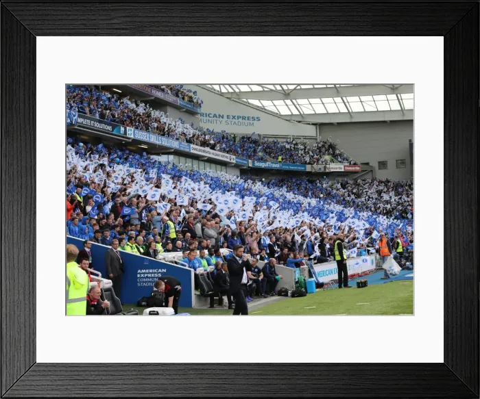 Framed Print : Thrilling EFL Sky Bet Championship Showdown: Brighton & Hove Albion vs. Bristol City (29APR17) - American Express Community Stadium Framed Print : Thrilling EFL Sky Bet Championship Showdown: Brighton & Hove Albion vs. Bristol City (29APR17) - American Express Community Stadium