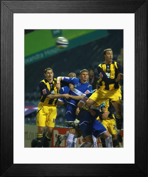 Framed Print : Brighton & Hove Albion's Past Glory: 2008-09 Away Game vs. Stockport County Framed Print : Brighton & Hove Albion's Past Glory: 2008-09 Away Game vs. Stockport County