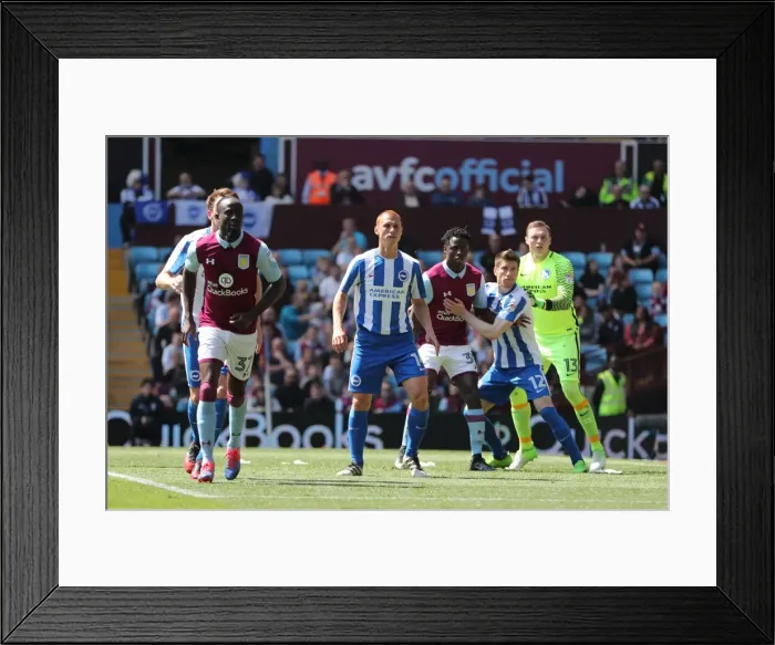 Framed Print : Brighton and Hove Albion vs. Aston Villa: EFL Sky Bet Championship Showdown at Villa Park (07MAY17) Framed Print : Brighton and Hove Albion vs. Aston Villa: EFL Sky Bet Championship Showdown at Villa Park (07MAY17)