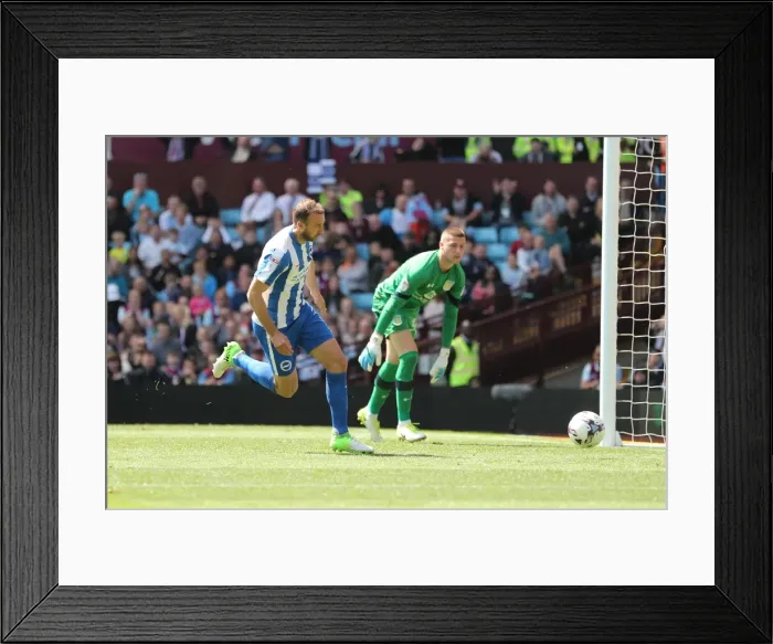 Framed Print : Championship Showdown: Aston Villa vs. Brighton and Hove Albion (07MAY17) - Battle for Promotion Framed Print : Championship Showdown: Aston Villa vs. Brighton and Hove Albion (07MAY17) - Battle for Promotion