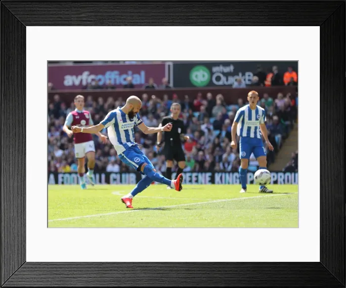 Framed Print : Championship Showdown: Brighton and Hove Albion vs. Aston Villa (7th May 2017) - Villa Park Clash Framed Print : Championship Showdown: Brighton and Hove Albion vs. Aston Villa (7th May 2017) - Villa Park Clash