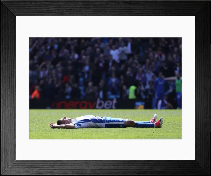 Framed Print : Intense Championship Showdown: Aston Villa vs. Brighton and Hove Albion at Villa Park (May 7, 2017) Framed Print : Intense Championship Showdown: Aston Villa vs. Brighton and Hove Albion at Villa Park (May 7, 2017)