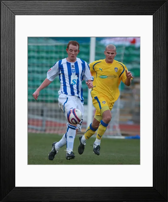 Framed Print : Brighton & Hove Albion 2008-09: Home Game vs Colchester United