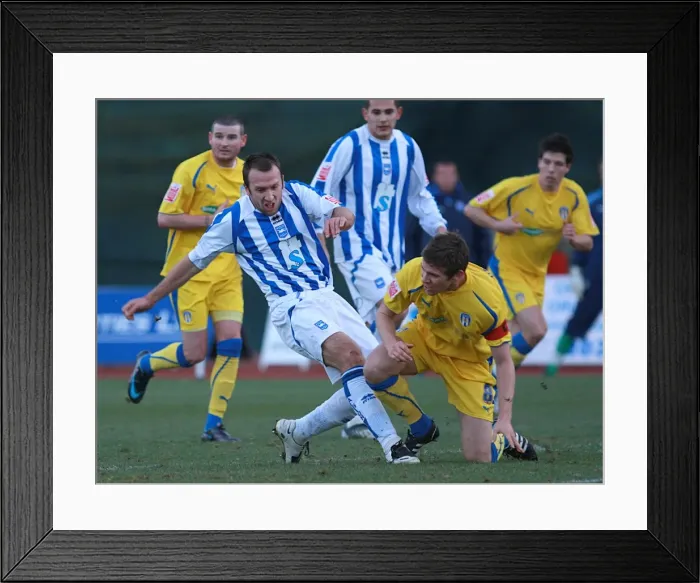 Framed Print : Nostalgic Look Back: Brighton & Hove Albion vs Colchester United (2008-09 Home Game)