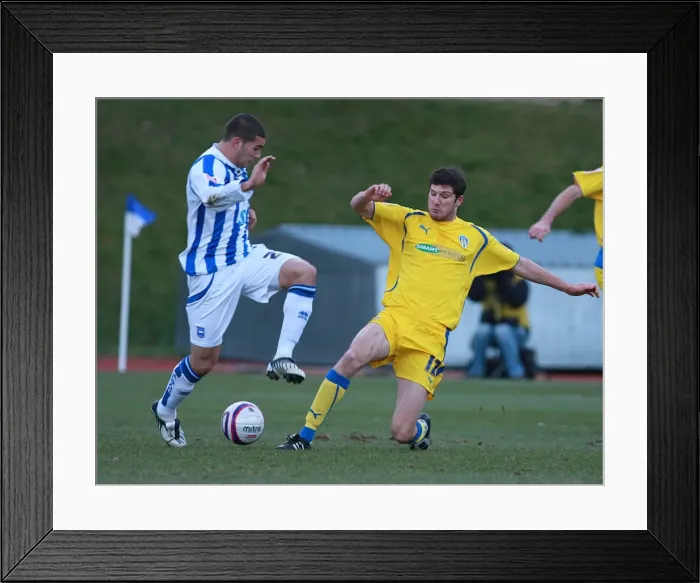 Framed Print : Brighton & Hove Albion: Nostalgic Revisit - 2008-09 Home Game vs Colchester United