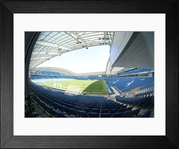 Framed Print : Brighton and Hove Albion vs Atletico de Madrid: Pre-Season Clash at the American Express Community Stadium (06.08.2017) Framed Print : Brighton and Hove Albion vs Atletico de Madrid: Pre-Season Clash at the American Express Community Stadium (06.08.2017)