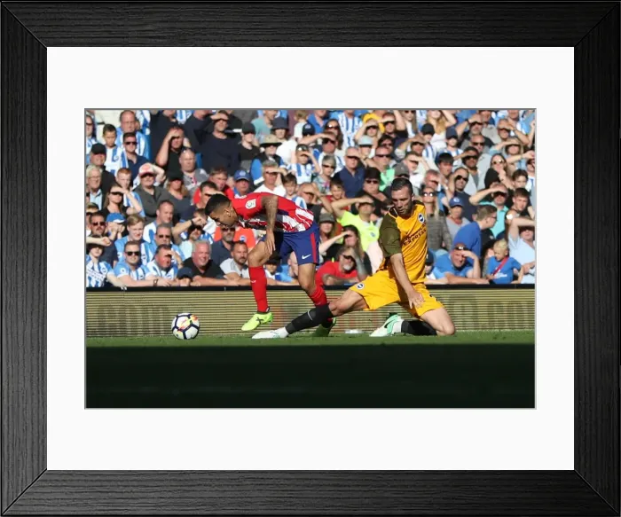 Framed Print : Brighton and Hove Albion vs Atletico de Madrid: Pre-Season Clash at the American Express Community Stadium (06.08.2017) Framed Print : Brighton and Hove Albion vs Atletico de Madrid: Pre-Season Clash at the American Express Community Stadium (06.08.2017)