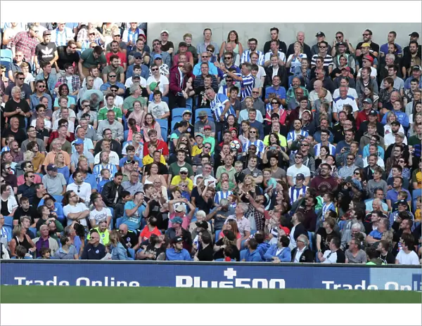 Sea of Supporters: Brighton and Hove Albion vs Atletico de Madrid at American Express Community Stadium (06AUG17)