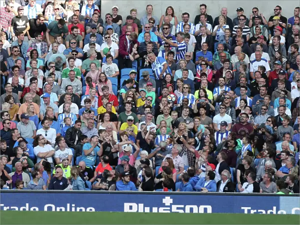 Sea of Supporters: Brighton and Hove Albion vs Atletico de Madrid at American Express Community Stadium (06AUG17)