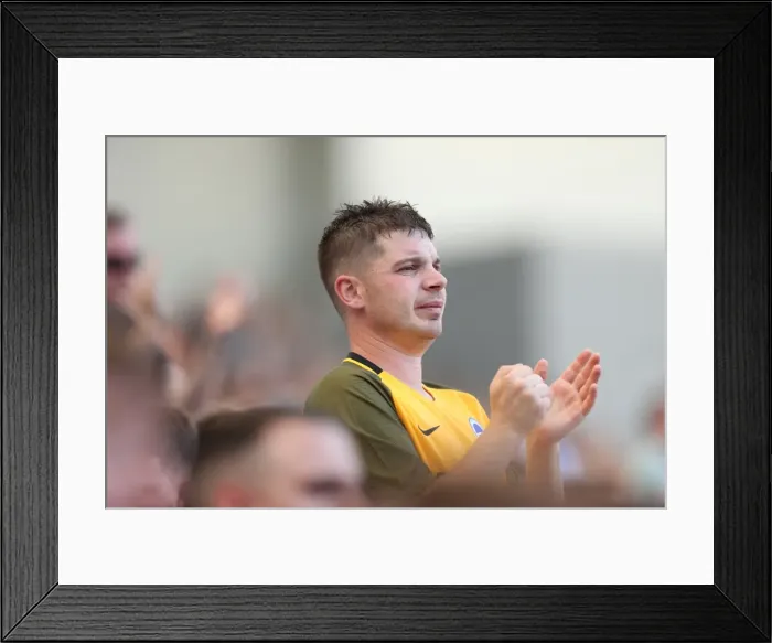 Framed Print : Brighton and Hove Albion vs Atletico de Madrid: A Sea of Passionate Fans at the Pre-Season Friendly (06AUG17) Framed Print : Brighton and Hove Albion vs Atletico de Madrid: A Sea of Passionate Fans at the Pre-Season Friendly (06AUG17)