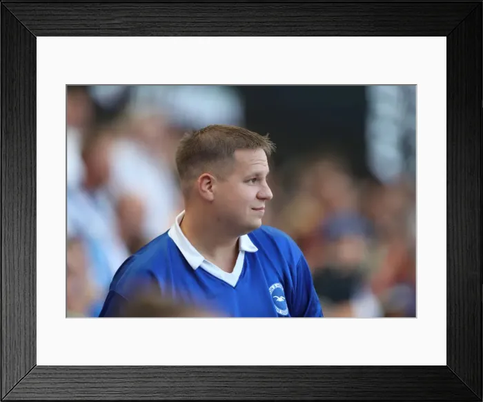 Framed Print : Sea of Supporters: Brighton and Hove Albion vs Atletico de Madrid at American Express Community Stadium (06AUG17) Framed Print : Sea of Supporters: Brighton and Hove Albion vs Atletico de Madrid at American Express Community Stadium (06AUG17)