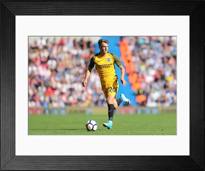Framed Print : Solly March in Action: Brighton & Hove Albion vs Atletico Madrid (06AUG17) Framed Print : Solly March in Action: Brighton & Hove Albion vs Atletico Madrid (06AUG17)