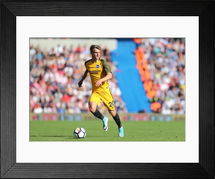 Framed Print : Solly March in Action: Brighton & Hove Albion vs Atletico de Madrid (06AUG17) Framed Print : Solly March in Action: Brighton & Hove Albion vs Atletico de Madrid (06AUG17)