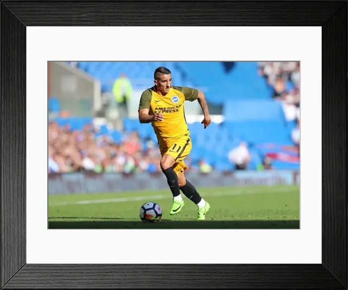 Framed Print : Anthony Knockaert in Action: Brighton & Hove Albion vs Atletico de Madrid (06AUG17) Framed Print : Anthony Knockaert in Action: Brighton & Hove Albion vs Atletico de Madrid (06AUG17)