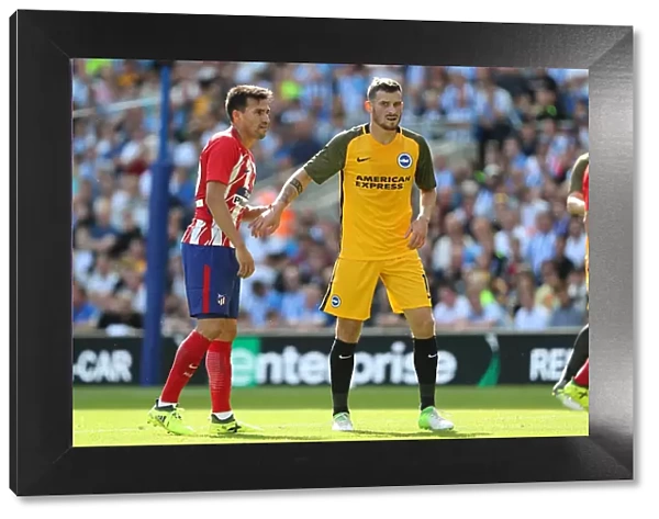 Pascal Gross in Action: Brighton & Hove Albion vs Atletico de Madrid (06AUG17)