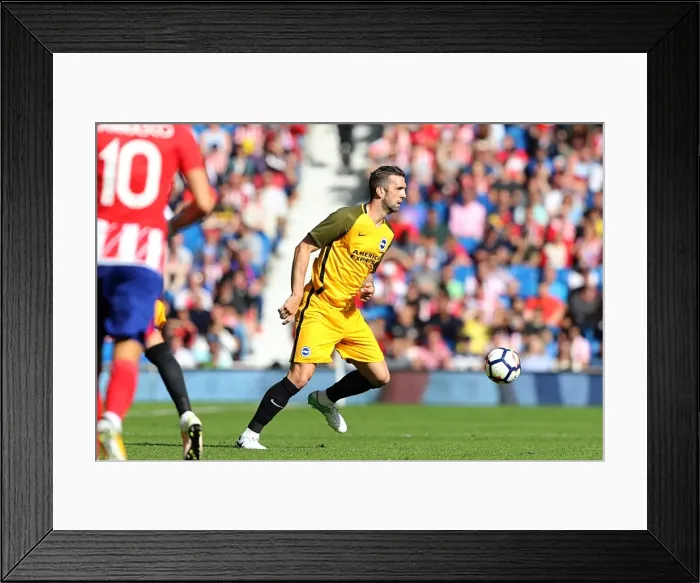 Framed Print : Shane Duffy in Action: Brighton & Hove Albion vs Atletico Madrid (06AUG17) Framed Print : Shane Duffy in Action: Brighton & Hove Albion vs Atletico Madrid (06AUG17)