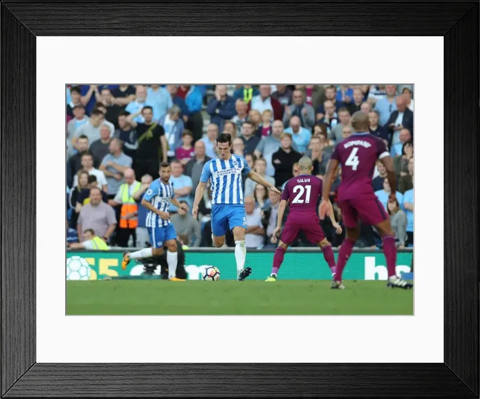Framed Print : Brighton and Hove Albion vs Manchester City: Premier League Showdown at American Express Community Stadium (August 12, 2017) Framed Print : Brighton and Hove Albion vs Manchester City: Premier League Showdown at American Express Community Stadium (August 12, 2017)