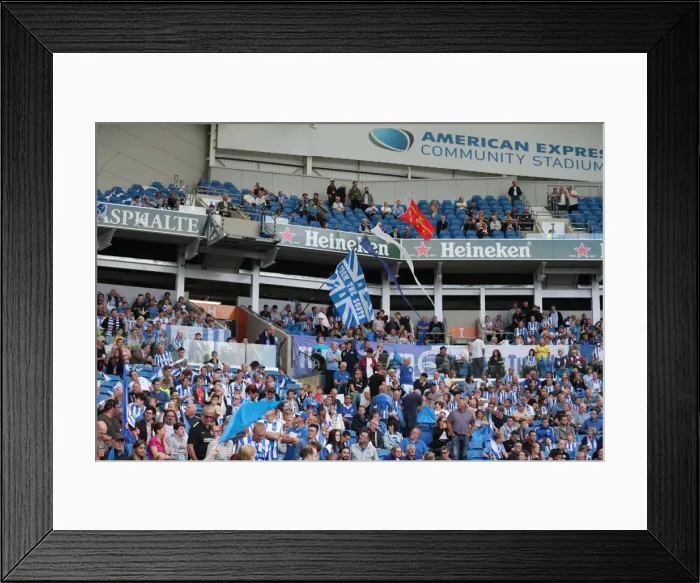 Framed Print : Brighton and Hove Albion vs Manchester City: Premier League Showdown at American Express Community Stadium (August 12, 2017) Framed Print : Brighton and Hove Albion vs Manchester City: Premier League Showdown at American Express Community Stadium (August 12, 2017)