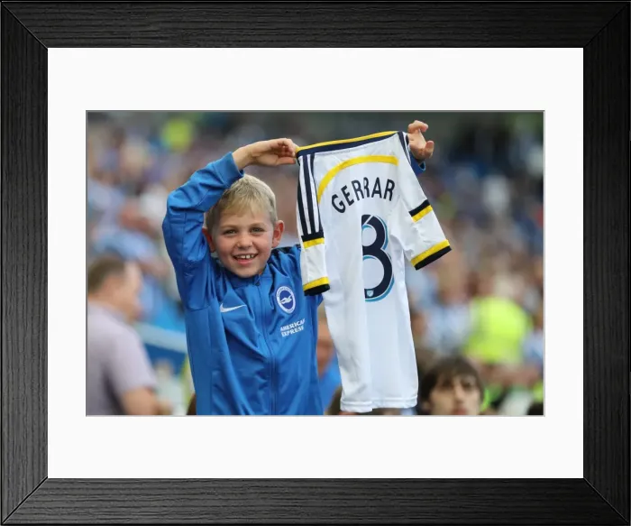 Framed Print : Brighton and Hove Albion vs Manchester City: Premier League Showdown at American Express Community Stadium (August 12, 2017) Framed Print : Brighton and Hove Albion vs Manchester City: Premier League Showdown at American Express Community Stadium (August 12, 2017)